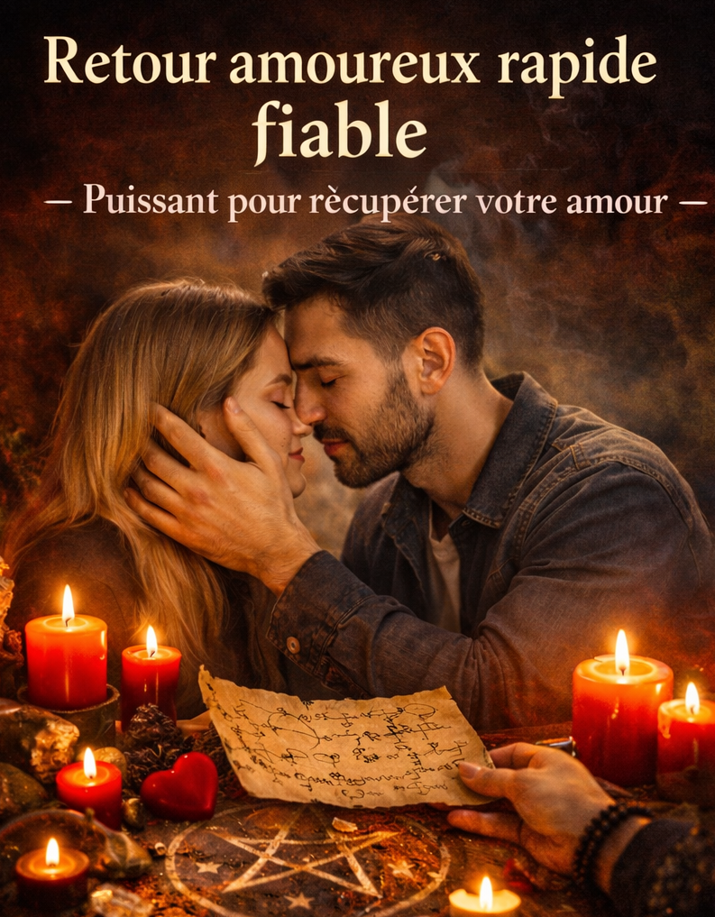 Retour amoureux rapide fiable - Puissant pour récupérer votre amour 